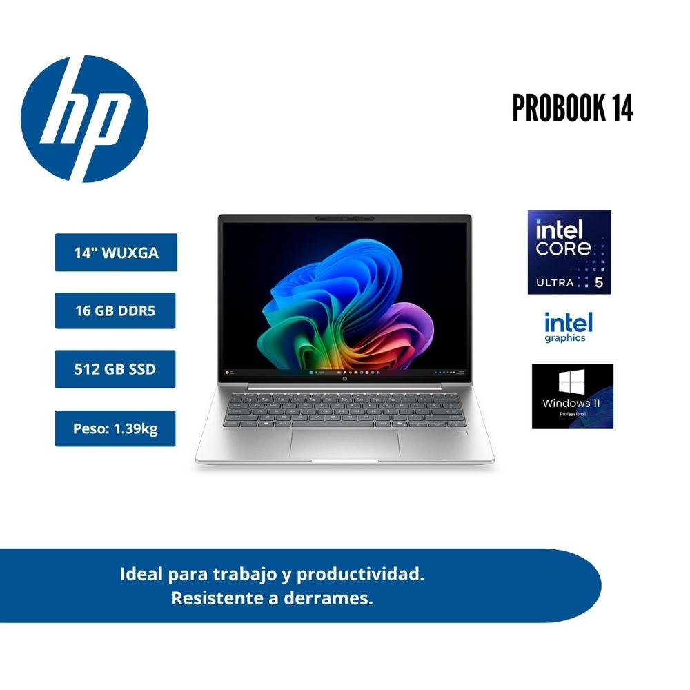 HP PROBOOK 14 INTEL CORE ULTRA 5 325 16GB 512GB W11 PRO