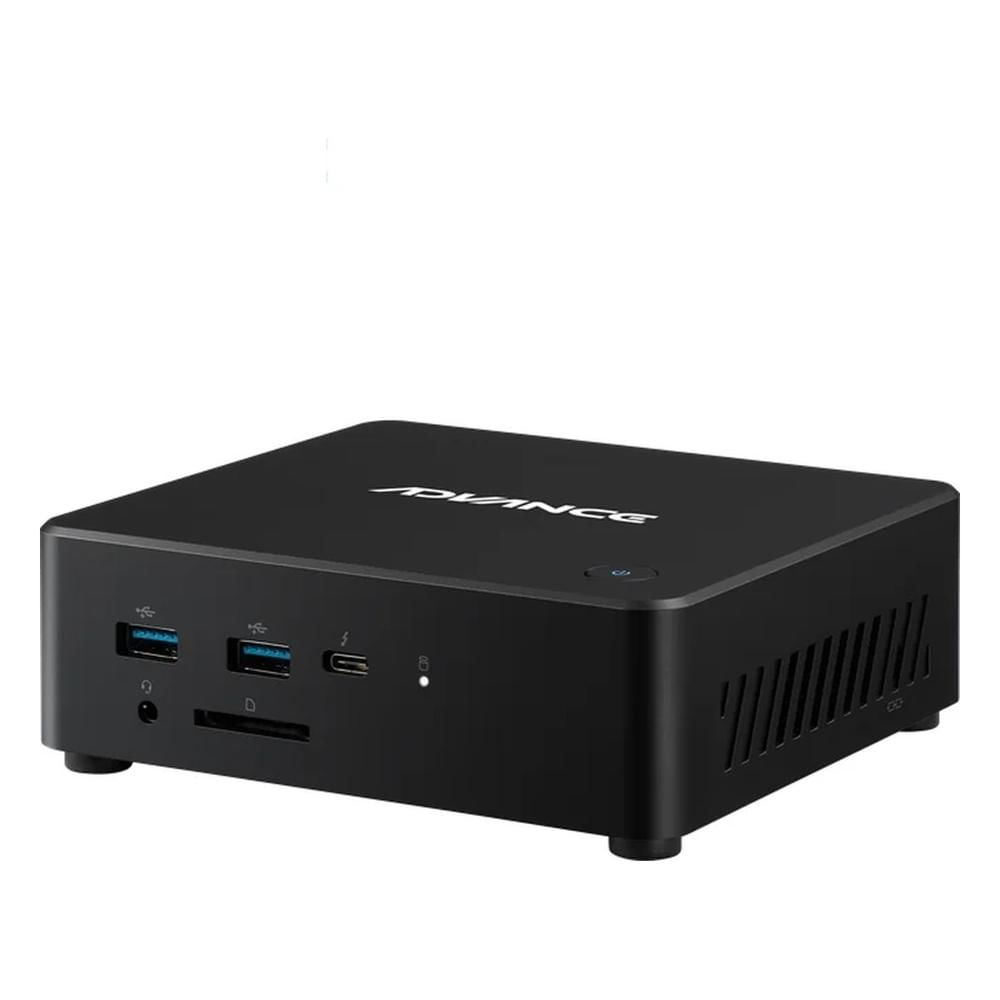 Barebone Mini PC Advance MP6770 Intel Core i7-13620H sin RAM ni almacenamiento Negro