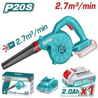 SOPLADORA LI-ION 20V 2.7M3-MIN 18000RPM 1 X 2.0AH