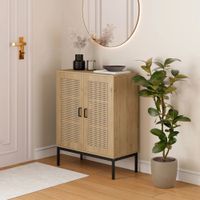 Aparador Nórdico con Ratán Carla Duna 80 cm RyR MUEBLES