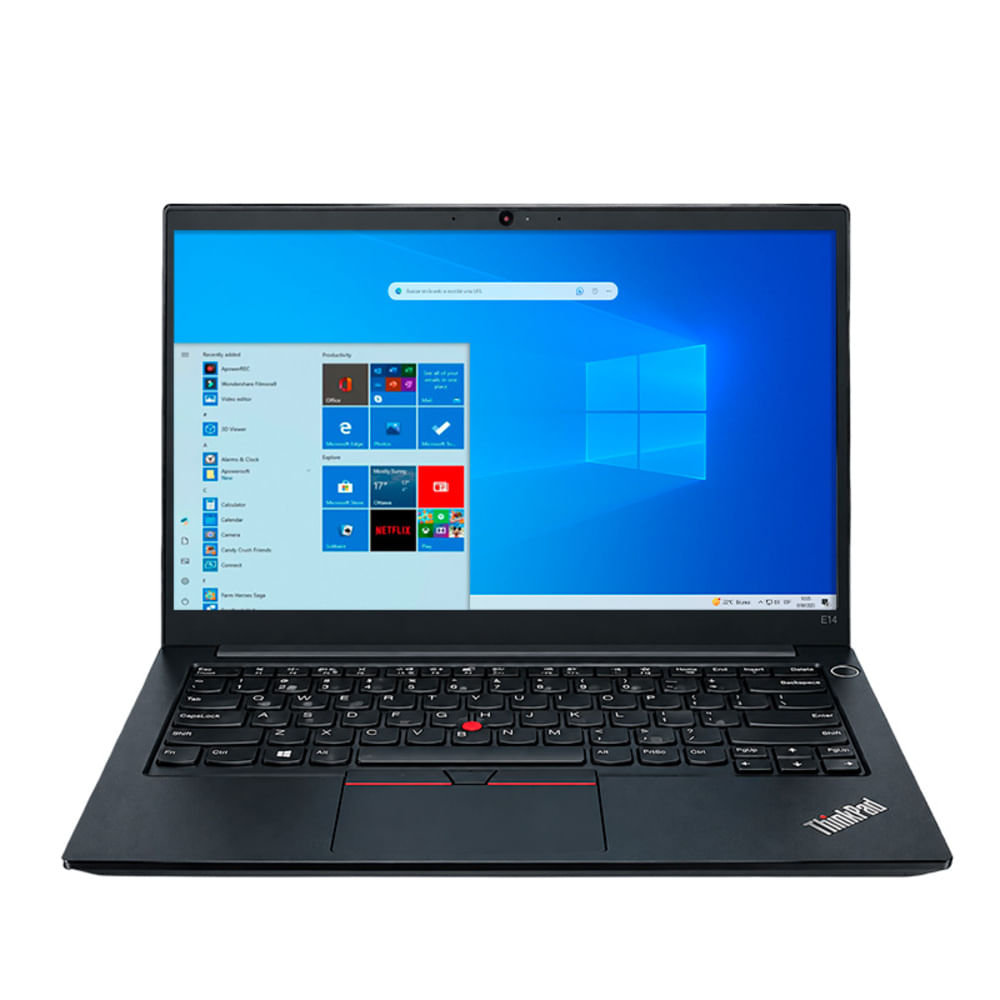 Laptop Thinkpad E14 Core I7 10th 500gb 16gb-Reacondicionado