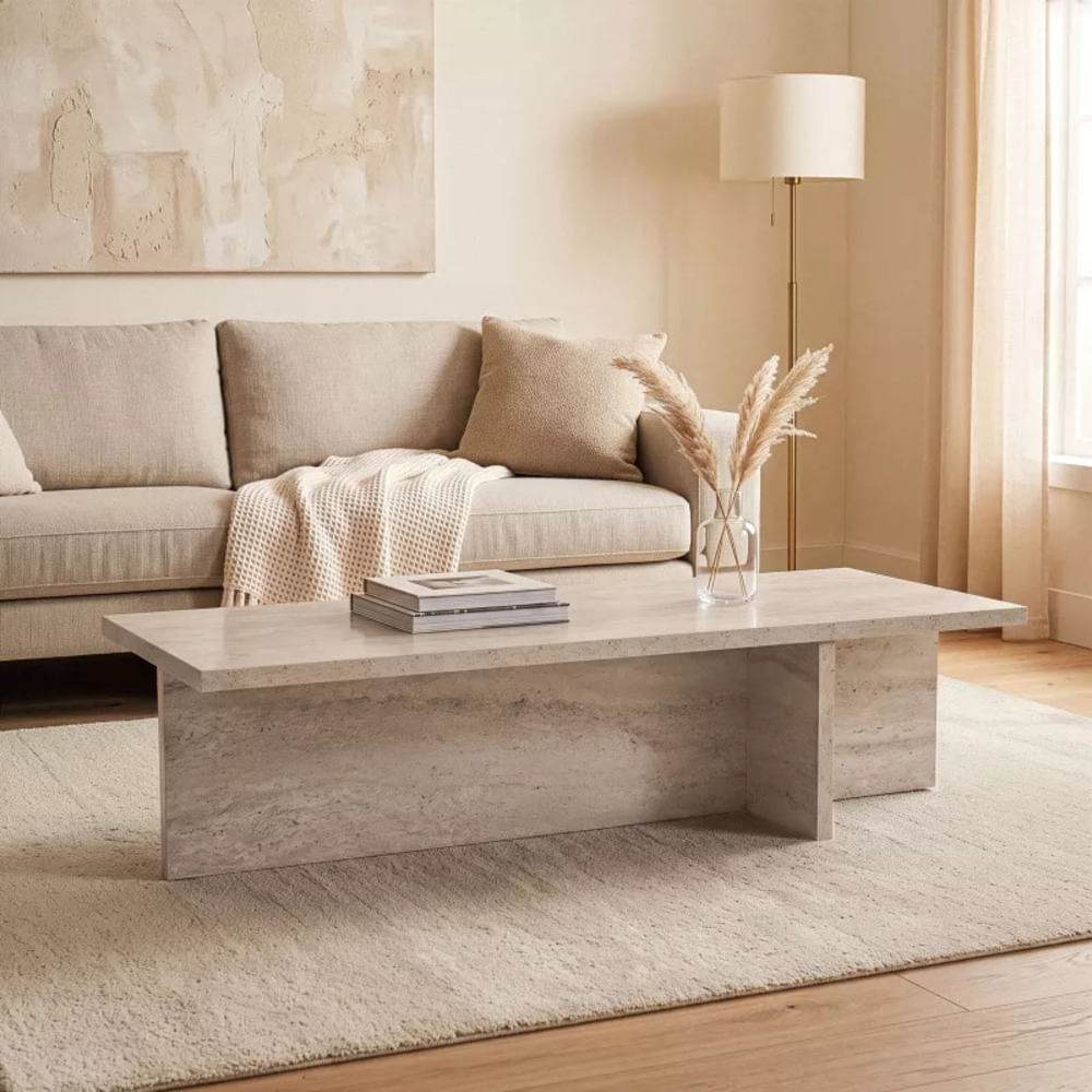 Mesa de Centro Moderna Hachi Tivoli RyR MUEBLES