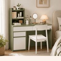 Tocador Moderno Beta Verde Alto 140 cm RyR MUEBLES