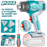 PISTOLA CALOR 20V 300-550C 100-200 L MIN - ACC INDUSTRIAL