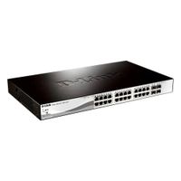 Switch Administrable D-Link DGS-1210-28P 24 Puertos Gigabit PoE 4 SFP Negro