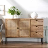Aparador Nórdico con Ratán Ayala Duna 120 cm RyR MUEBLES