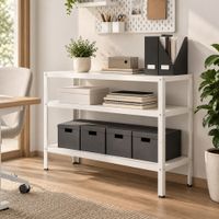 Estante Industrial Isabelle Ventitas Home Blanco