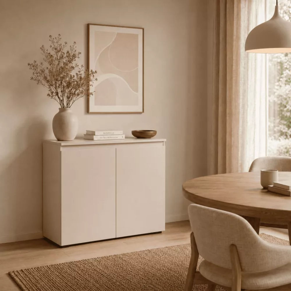 Aparador Minimalista Clásico Nick Capri 2 Puertas RyR MUEBLES