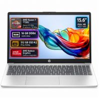 laptop  HP 15-fc0371la AMD Ryzen 7 RAM 16GB  SSD 512GB 15.6 FHD -D5MN1LA-ABM
