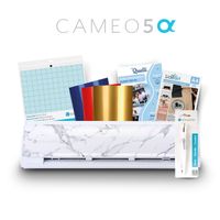 Kit Básico Silhouette Cameo 5 Alpha Mármol y Accesorios