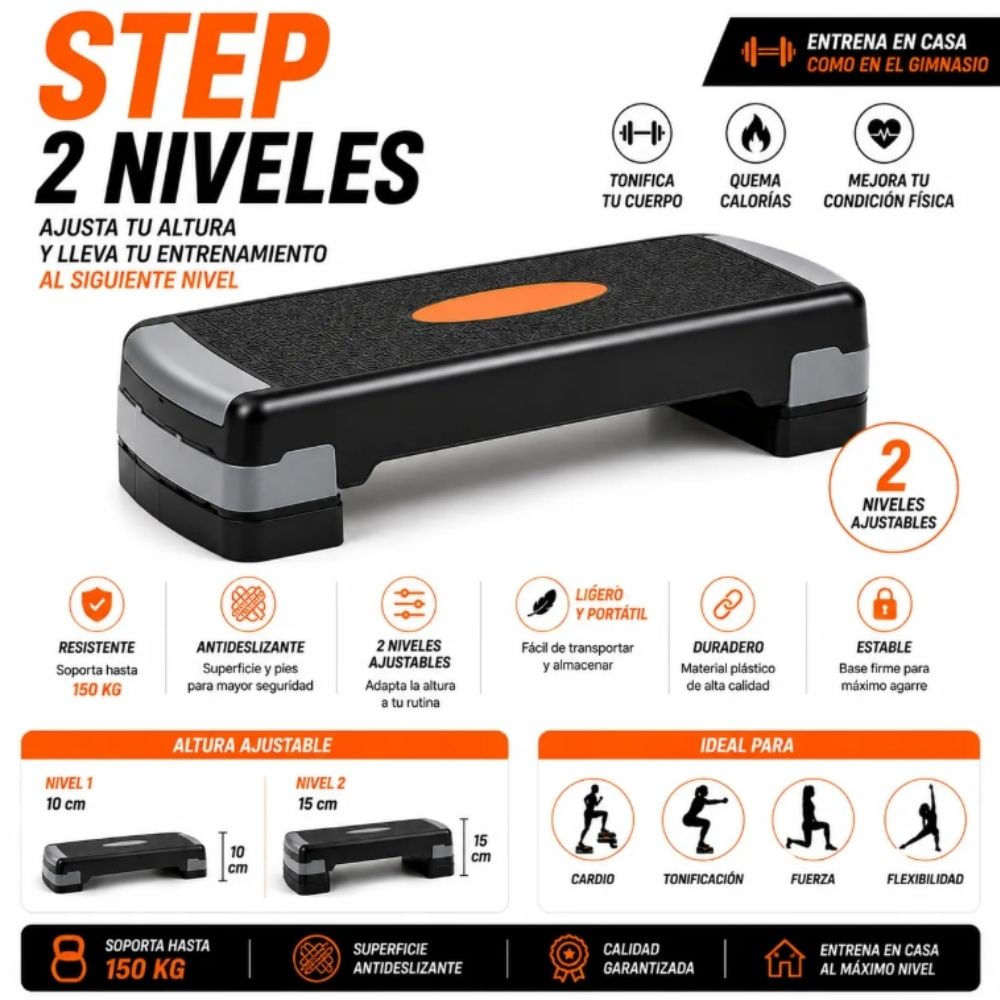 STEP DE 2 NIVELES DEPORTIVO