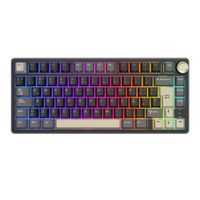 Teclado Royal Kludge R75 Wired 75 Spa Phantom Switch K Silver