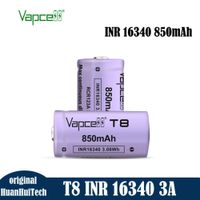 Batería 16340 RCR123A Recargable 3.7V 850mAh Litio
