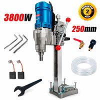 Taladro Perforadora Diamantina Testiguera Dongcheng DZZ250 3800W 250mm