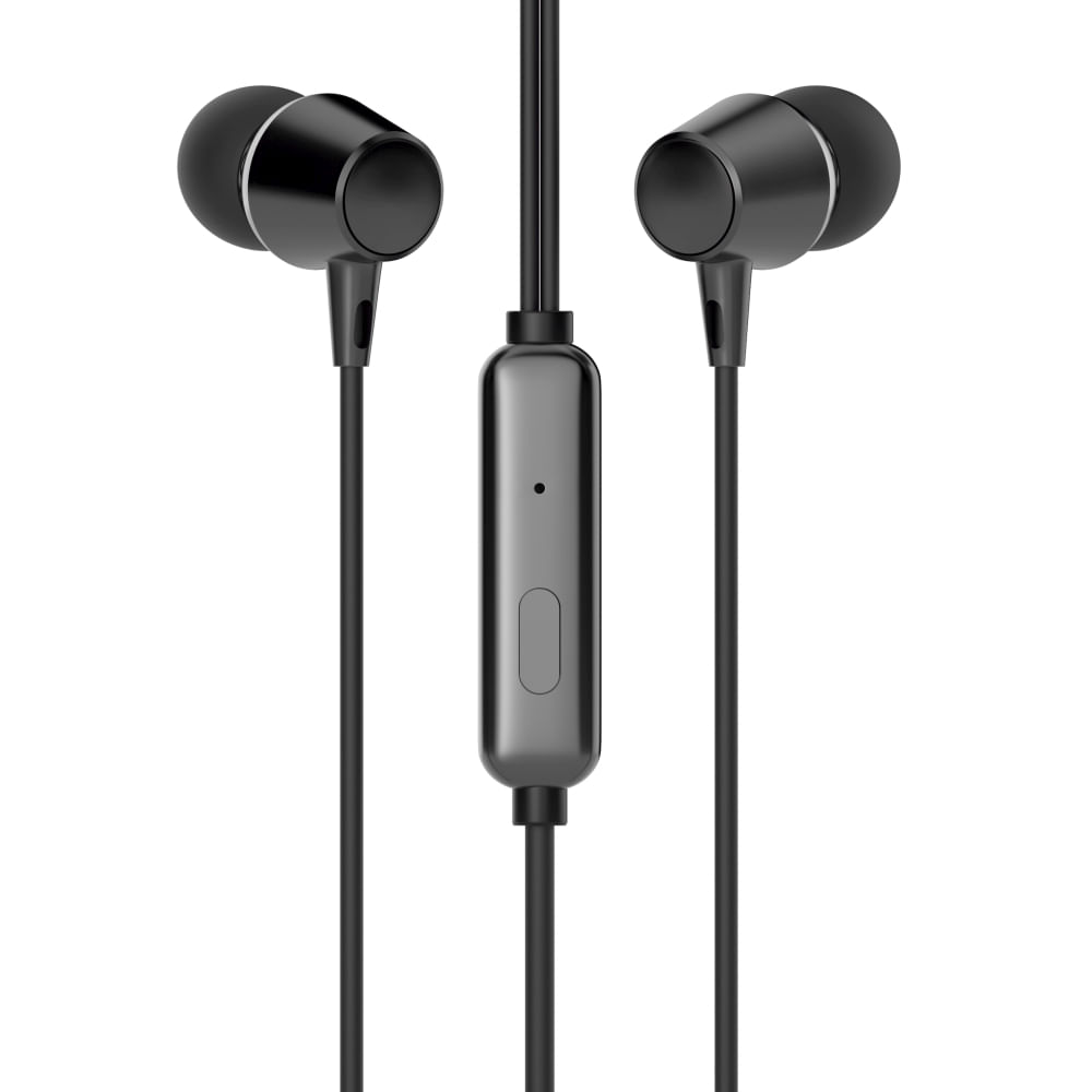 Audífonos Intrauricular HP DHE-7000BK con Micrófono y Conector de 3.5 mm