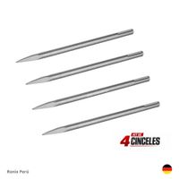 Kit Cinceles Cincel Punta SDS MAX 18 por 400 RONIX 4 Piezas
