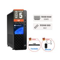 PC HP ProDesk 2 SFF G2a AMD Ryzen 5 240 RAM 16GB DDR5 SSD 512GB Windows 11 Pro DL0Y5ATW