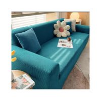 Set Fundas para muebles 3, 2, 1 - TURQUESA/ MODELO GALLETA