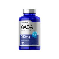 Horbaach GABA 750 mg 180 Cápsulas Suplemento Alimenticio