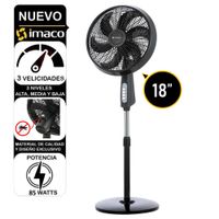 Ventilador Pedestal Imaco 18 Antimosquitos 85 Watt FSM7518MK