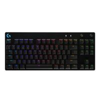 Teclado Gamer Mecánico Logitech G PRO TKL RGB USB Negro