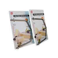Rebanadores De Queso De Acero Inoxidable Con Alambre x 2 Und