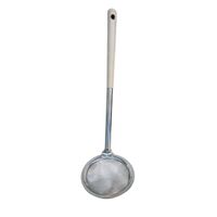 Colador De Acero Inoxidable Y Madera 25 Cm