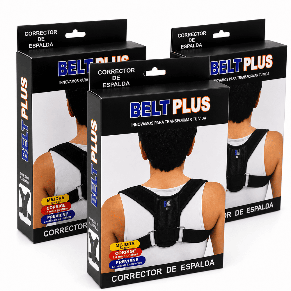 Corrector de Postura de Espalda Ajustable Belt Plus Talla XXL