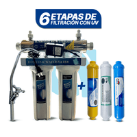 Purificador con UV edition prime con 6 etapas