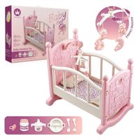 Cuna para muñecas de hasta 40CM con accesorios para bebes