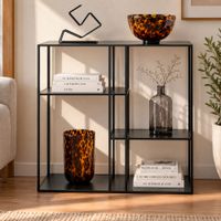 Estante Industrial Lucy Ventitas Home Negro