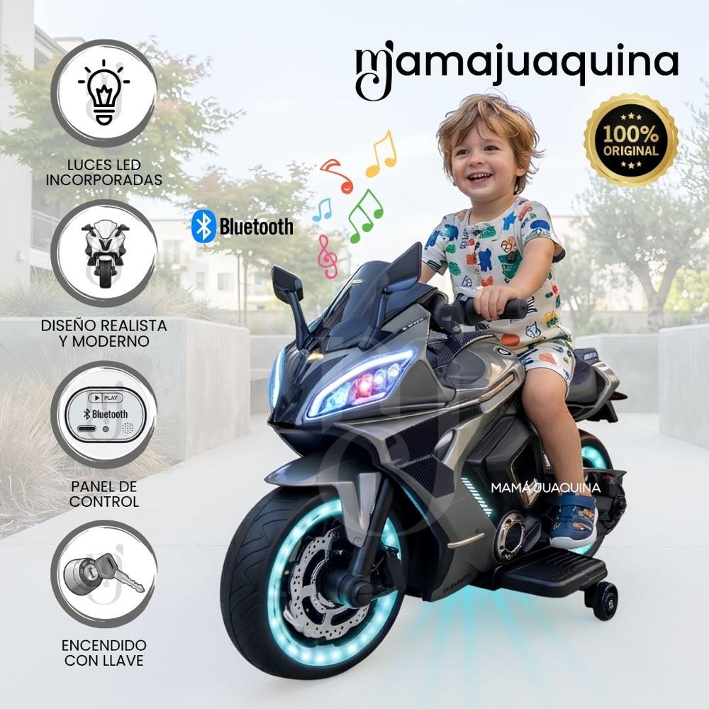 Moto a Batería para Niños YAMAHA MINI con Bluetooth Edición Limitada Black