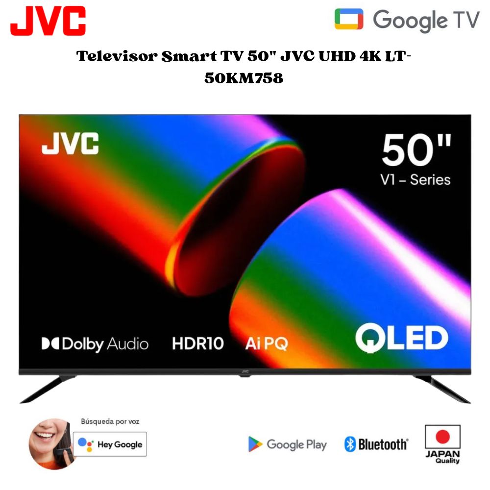 Televisor Smart TV 50 JVC UHD 4K LT-50KM758