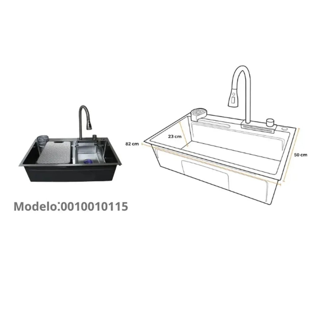 LAVADERO MULTIFUNCIONAL MARVELOUS SATINADO