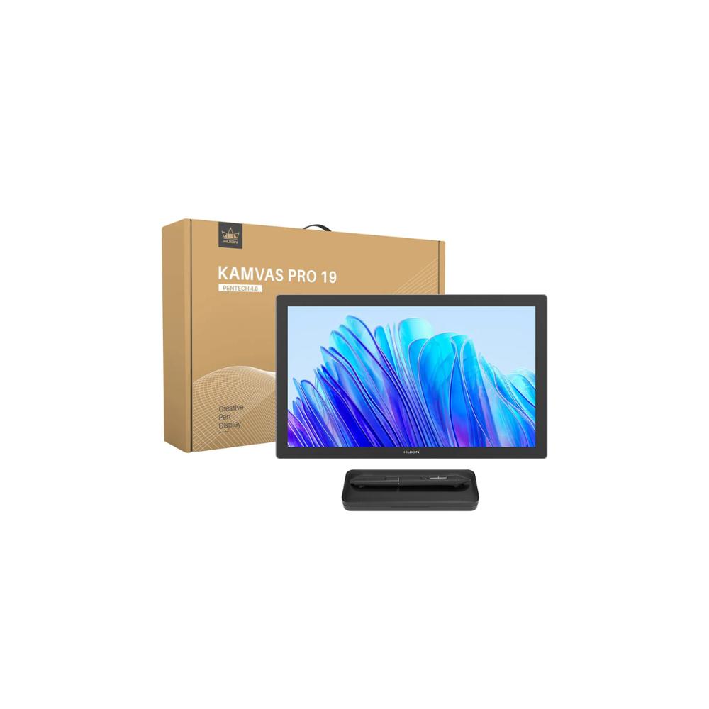TABLETA GRAFICA HUION KAMVAS Pro 19 4K 18.4 IPS a 60 Hz Área activa 409 x 230mm