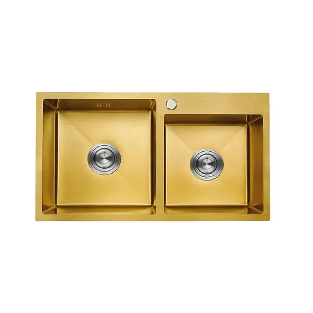 Lavadero de Cocina Dorado 2 Pozas XM UD07-8245