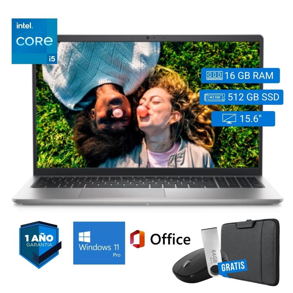 Laptop semi nueva Dell Latitude 3520 Core i5 11va 16GB RAM 512GB SSD 15.6pul - Mouse - Funda