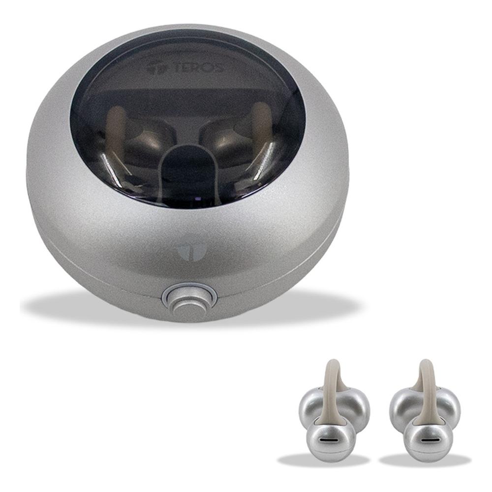 Audífonos Bluetooth Ear Clip Teros TE-80712NE Titanio