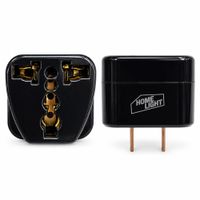 ADAPTADOR DE ENCHUFE UNIVERSAL HOME LIGHT 10-15A ENCHUFE PLANO