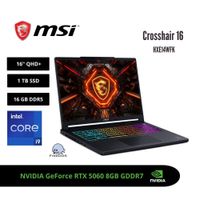 MSI CROSSHAIR 16 HX 16 QHD 240HZ INTEL CORE I9-14900HX 16GB RTX 5060 1TB