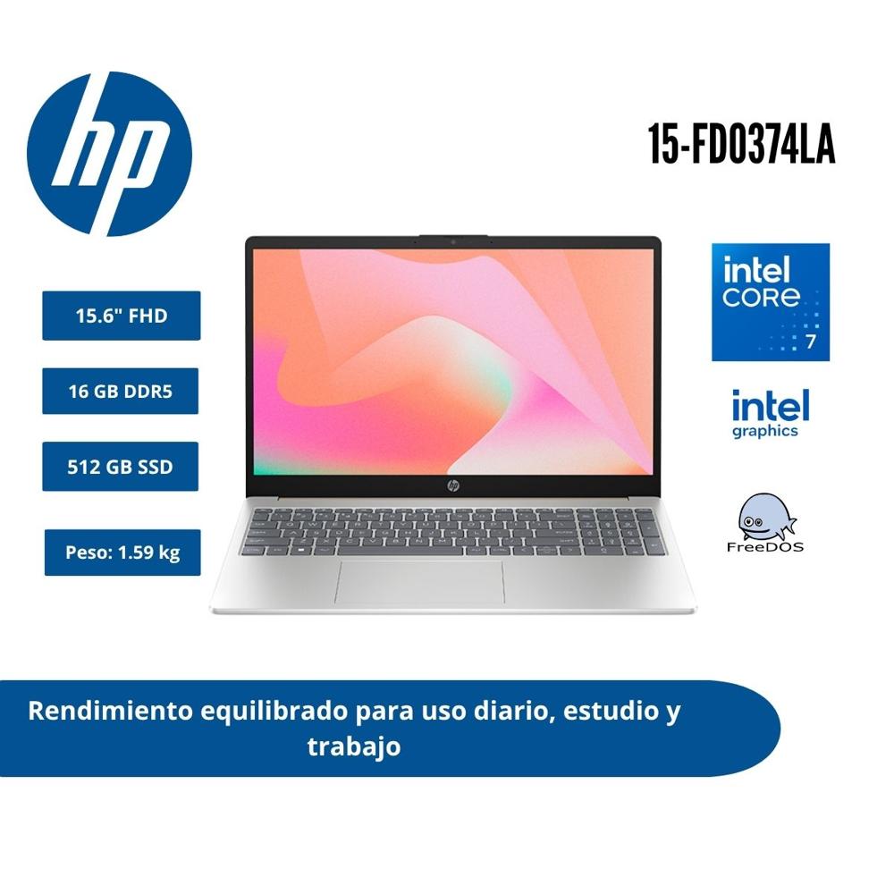 LAPTOP HP 15 15.6 FHD IPS INTEL CORE 7 150U 16GB 512GB