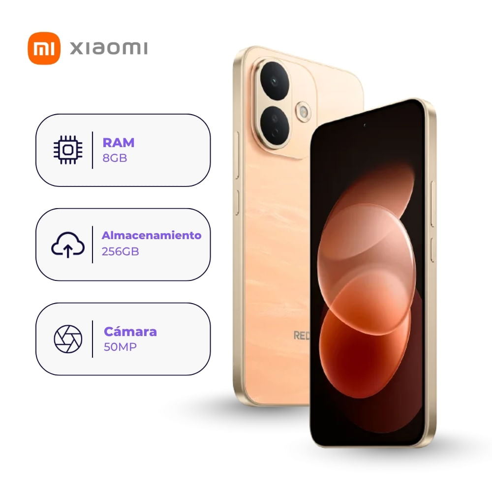 Xiaomi Redmi Note 17 Pro 5G 256GB 8GB Ram Naranja satinado