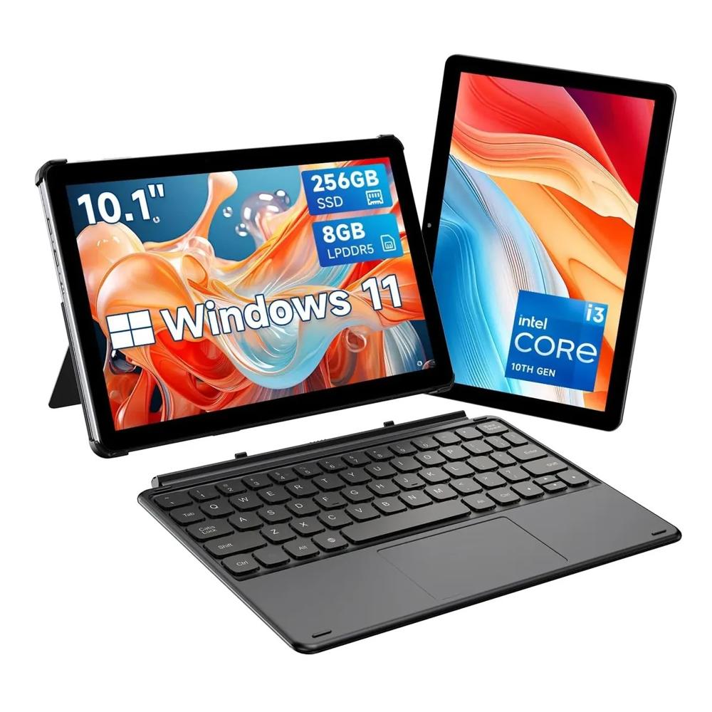 Laptop Tablet Chuwi 10.1 Intel I3 8gb 256gb W11 Teclado