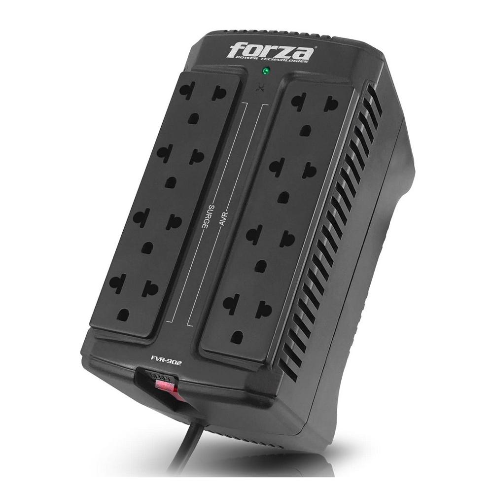 Estabilizador Forza FVR-902 900VA 450W 8 Tomas Level 4