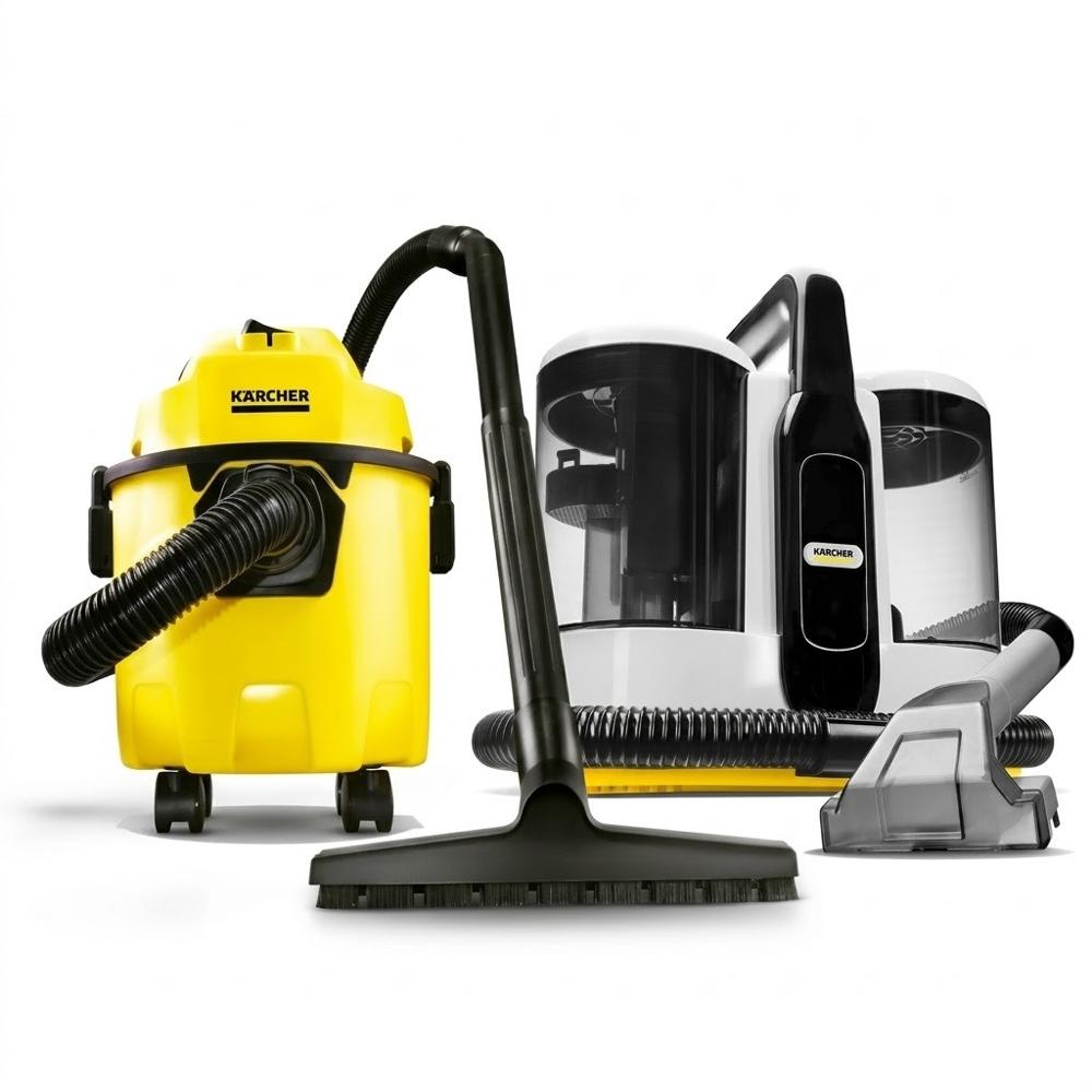 Combo Lava tapices Home Care con Aspiradora multifunción WDL1