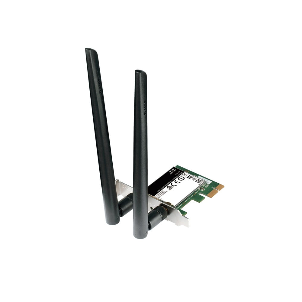Tarjeta Wireless D-Link DWA-582 AC1200 Dual Band 2.4-5GHz  PCI-E x1