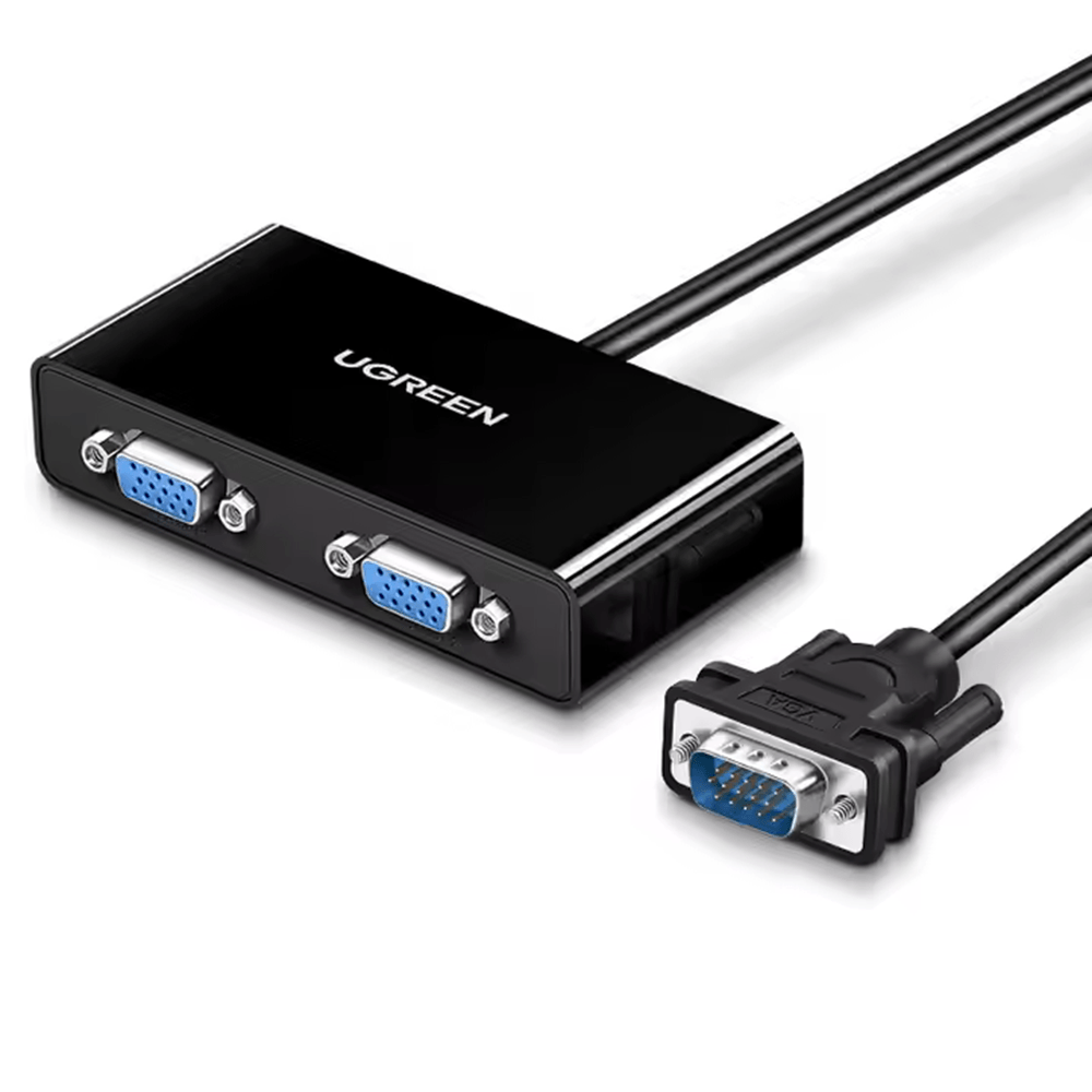 Conmutador VGA 1 Entada a 2 salidas macho a 2 hembra Ugreen