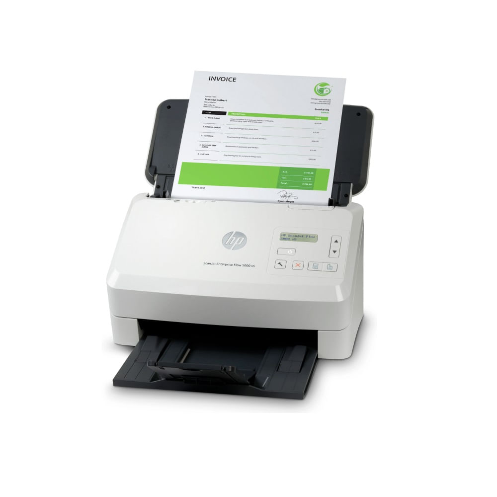 Escaner HP ScanJet Enterprise Flow 5000 s5 Resolucion 600x600 ppp USB 3.0