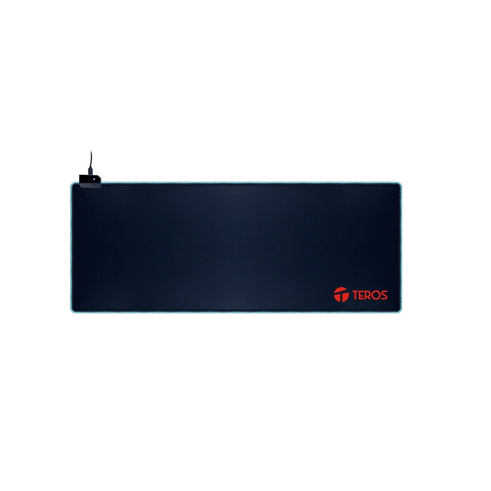 Mousepad TEROS TE-3020G diseño impreso e iluminación RGB