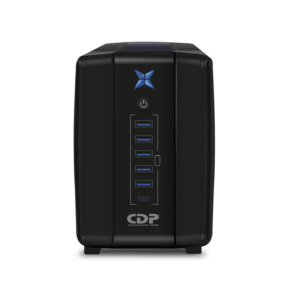UPS CDP R-UPR1008i Interactivo 1000VA 500W 220V ca 50-60Hz Ajuste Automático